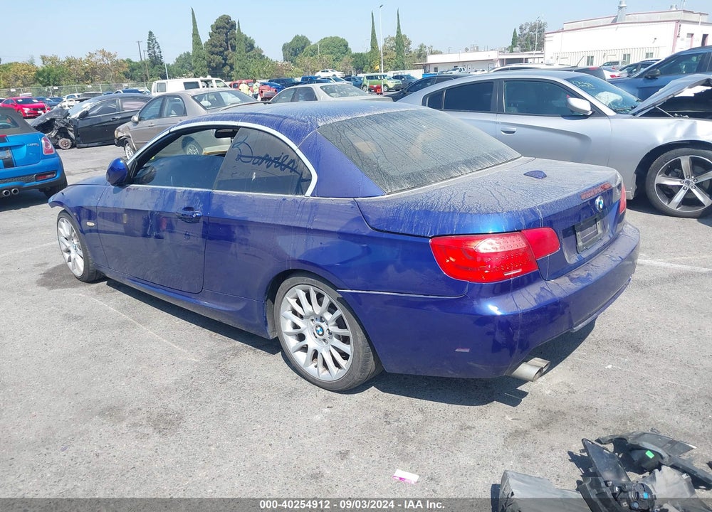 2012 BMW 328I VIN: WBADW7C57CE728595