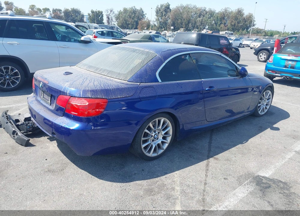 2012 BMW 328I VIN: WBADW7C57CE728595