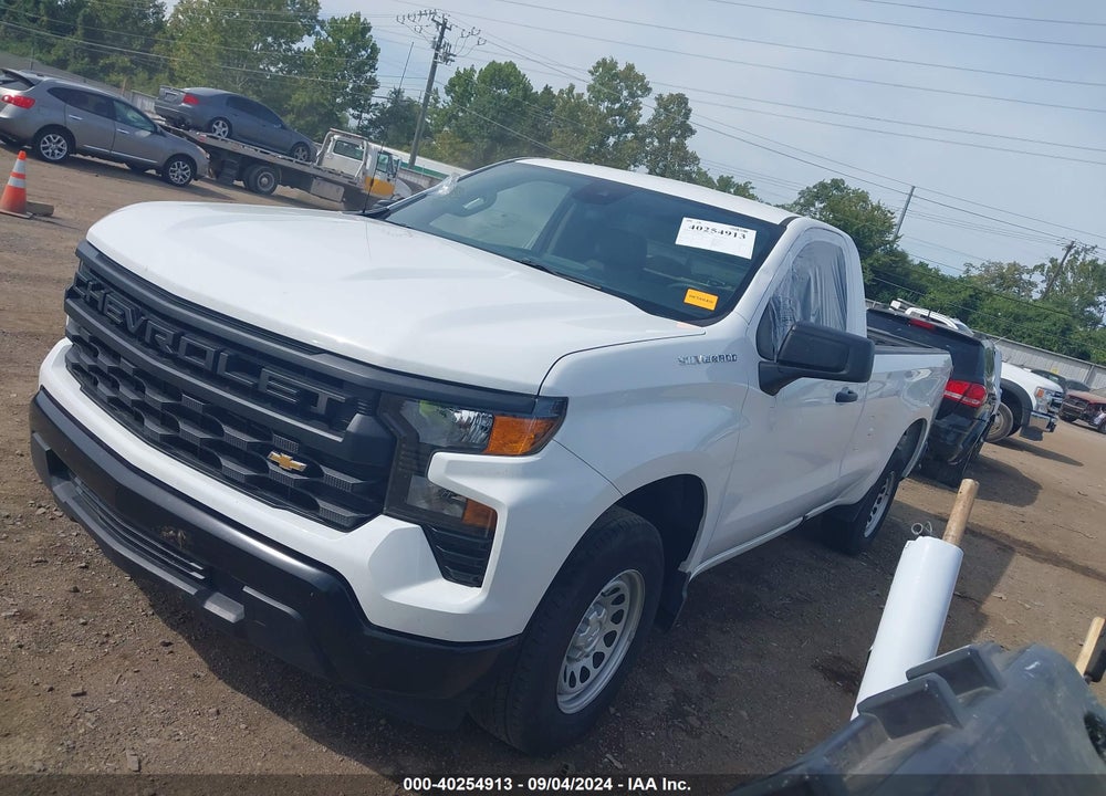 2022 CHEVROLET SILVERADO 1500 2WD REGULAR CAB LONG BED WT VIN: 3GCNAAEK0NG614942