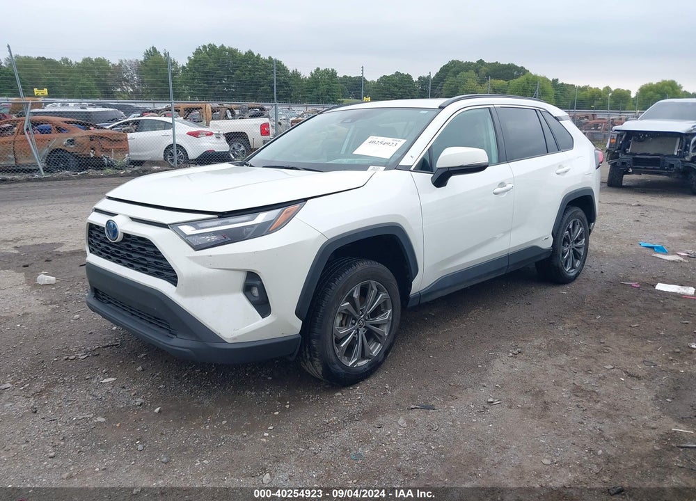 2022 TOYOTA RAV4 HYBRID XLE PREMIUM VIN: 4T3B6RFV1NU091698
