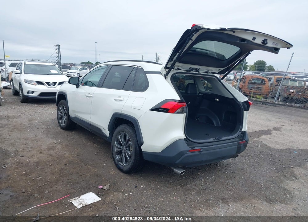 2022 TOYOTA RAV4 HYBRID XLE PREMIUM VIN: 4T3B6RFV1NU091698