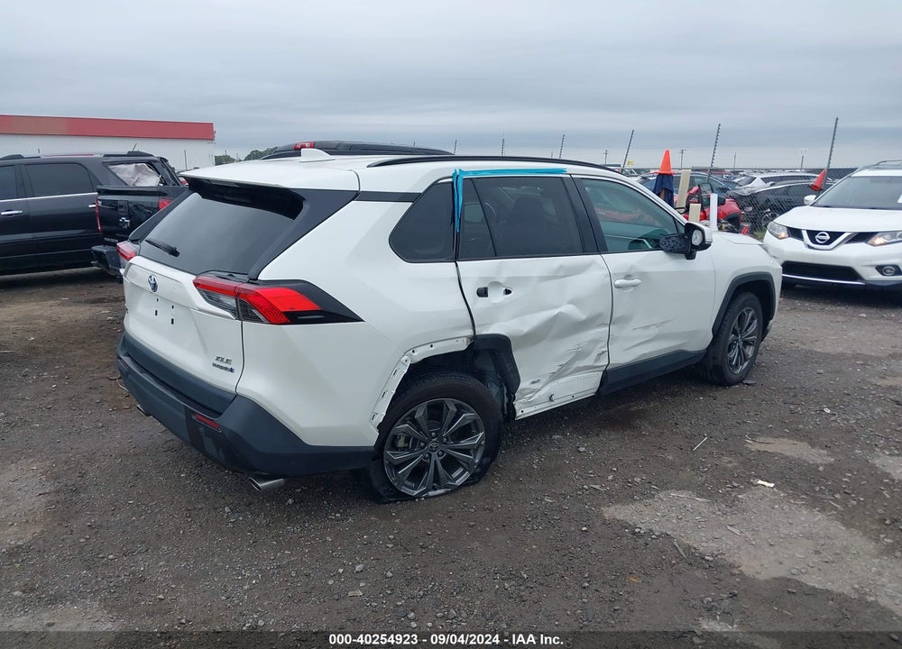 2022 TOYOTA RAV4 HYBRID XLE PREMIUM VIN: 4T3B6RFV1NU091698