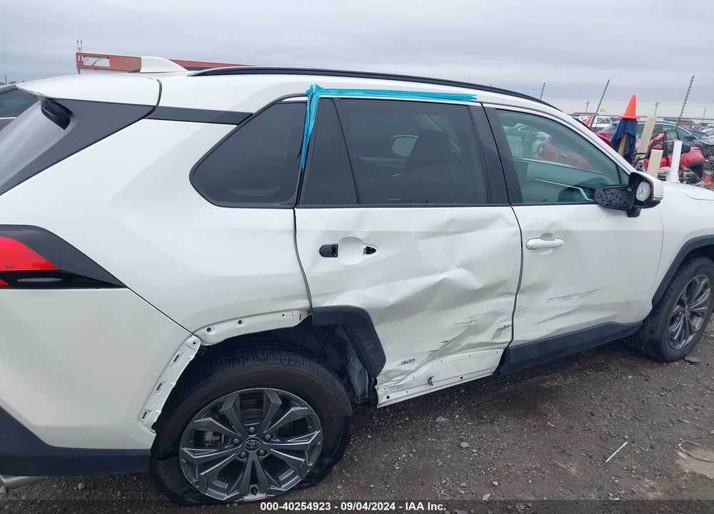 2022 TOYOTA RAV4 HYBRID XLE PREMIUM VIN: 4T3B6RFV1NU091698