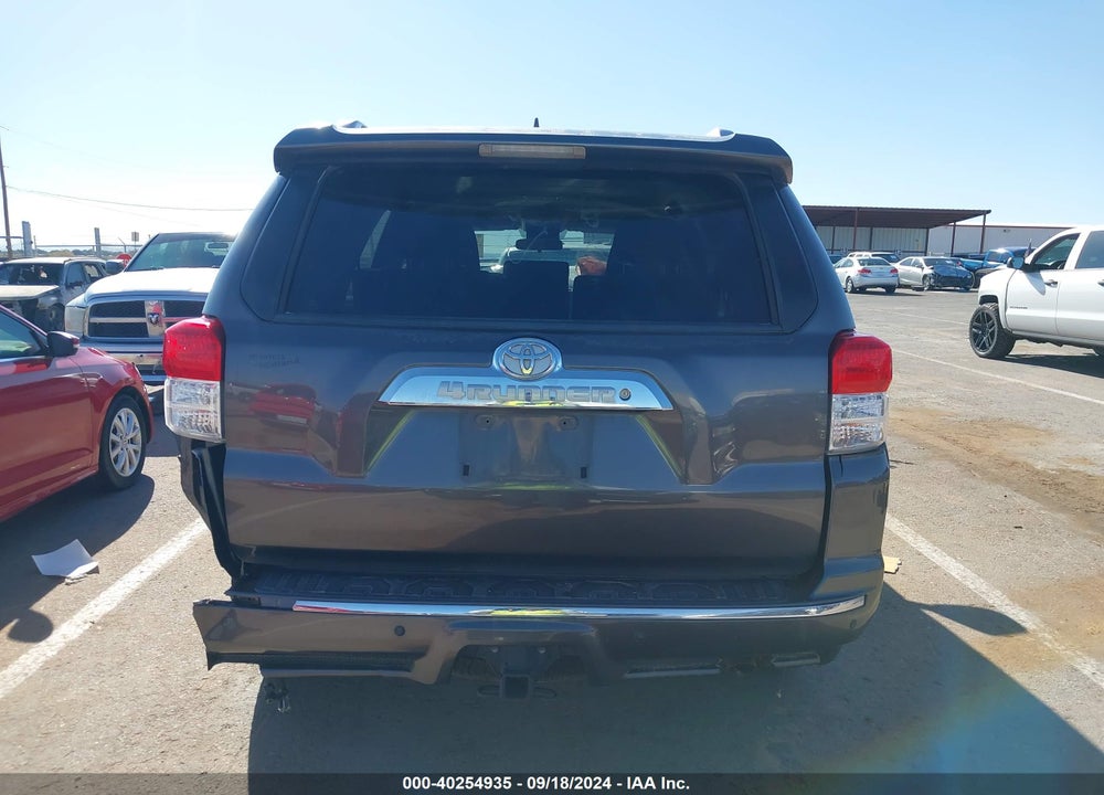 2013 TOYOTA 4RUNNER SR5 VIN: JTEZU5JR2D5054202