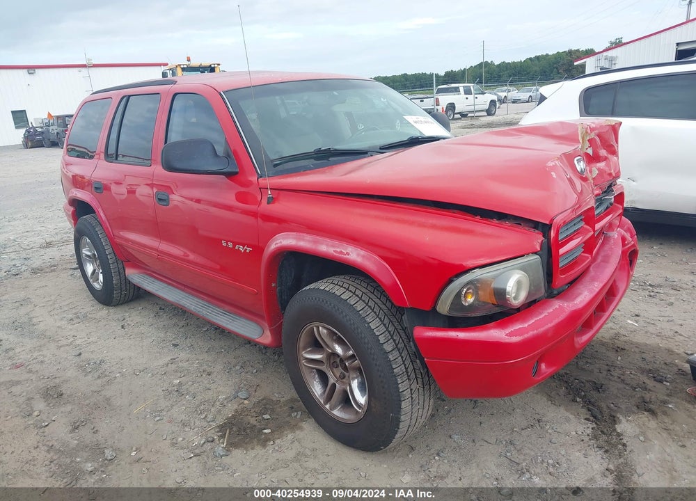 2002 DODGE DURANGO R/T VIN: 1B8HS78Z32F214033