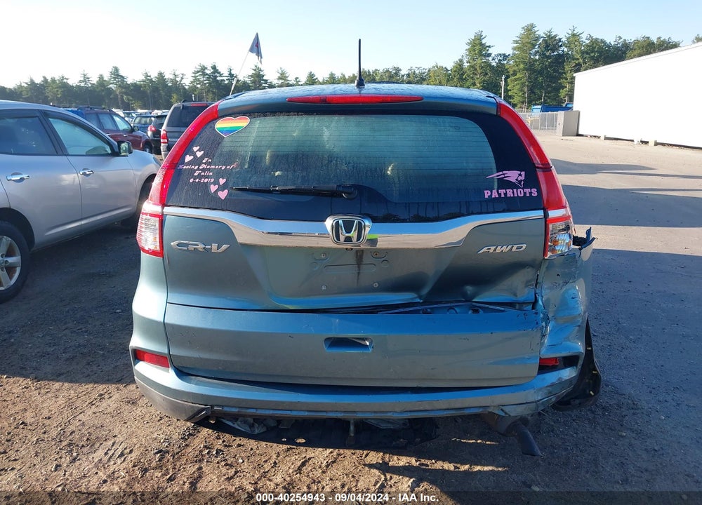 2015 HONDA CR-V LX VIN: 2HKRM4H30FH612440
