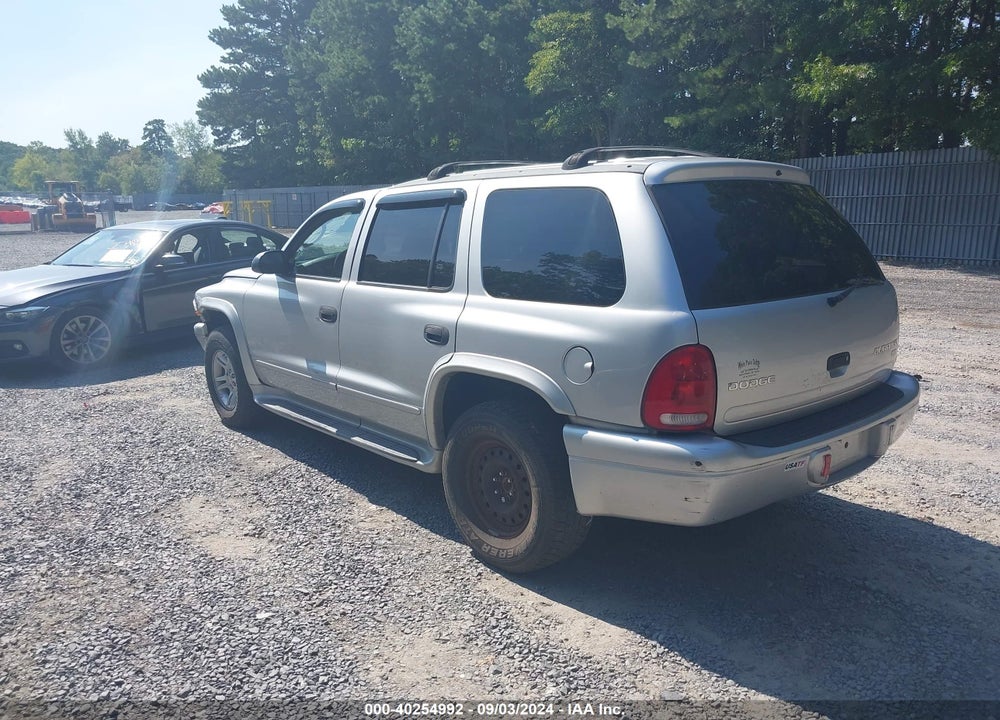 2003 DODGE DURANGO SLT PLUS VIN: 1D4HS58N53F505952