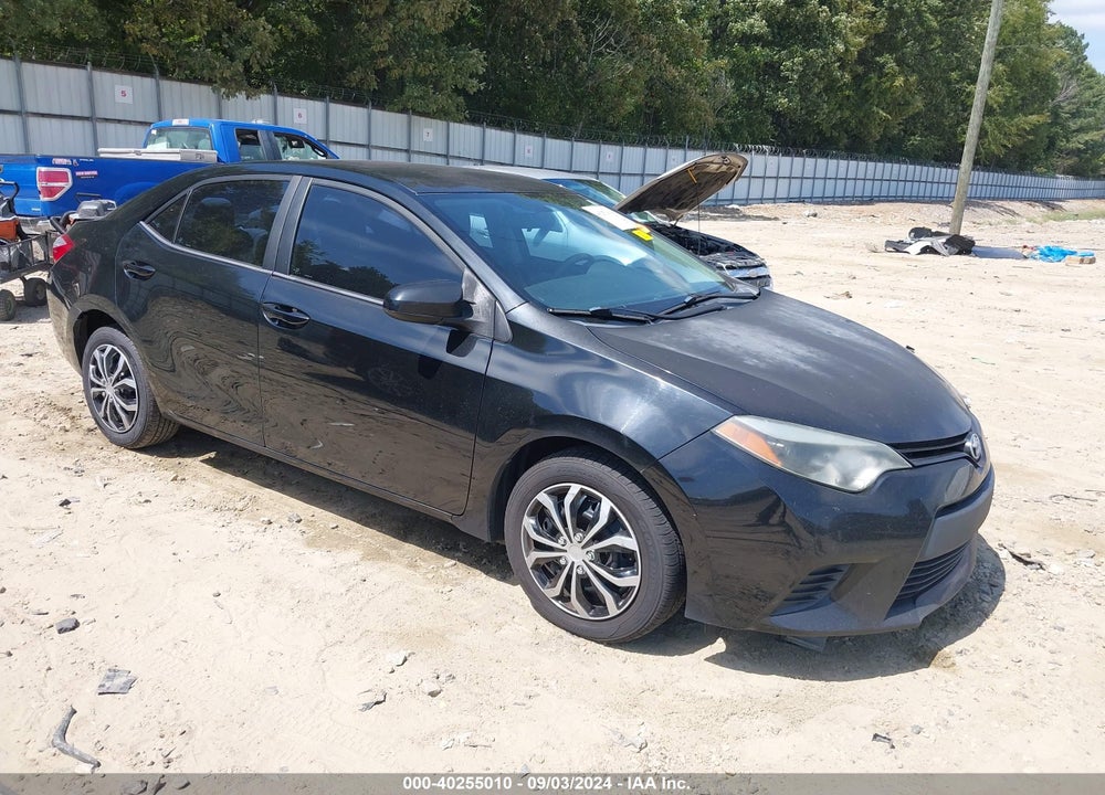 2014 TOYOTA COROLLA LE VIN: 2T1BURHE0EC130116