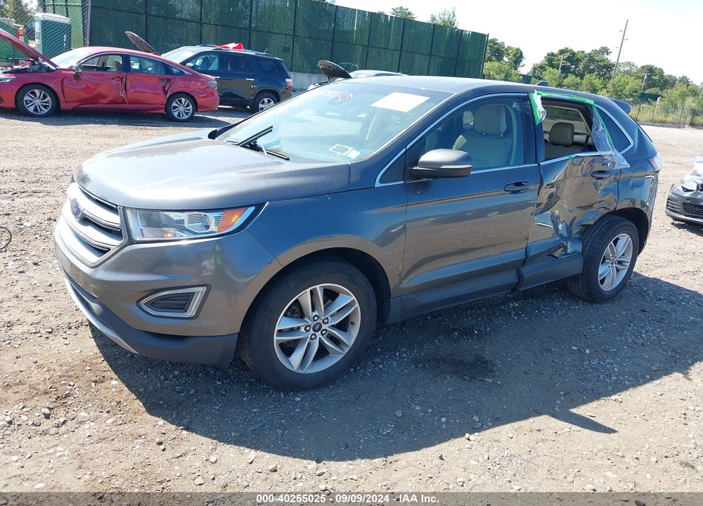 2018 FORD EDGE SEL VIN: 2FMPK3J91JBC27782