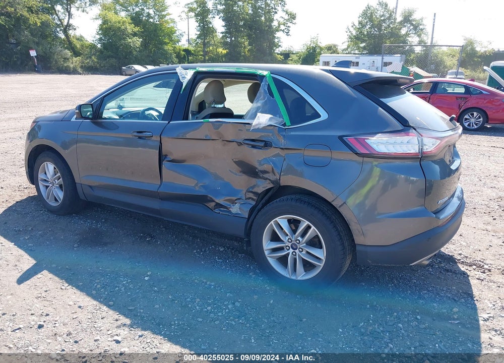 2018 FORD EDGE SEL VIN: 2FMPK3J91JBC27782