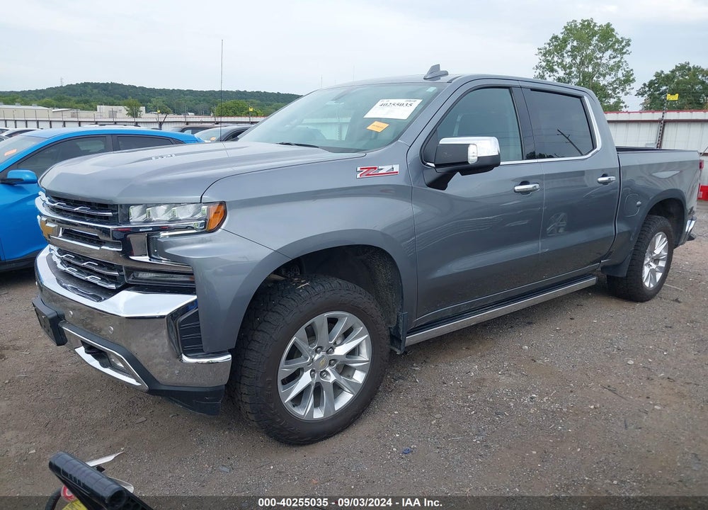 2021 CHEVROLET SILVERADO 1500 4WD SHORT BED LTZ VIN: 3GCUYGEL8MG398047