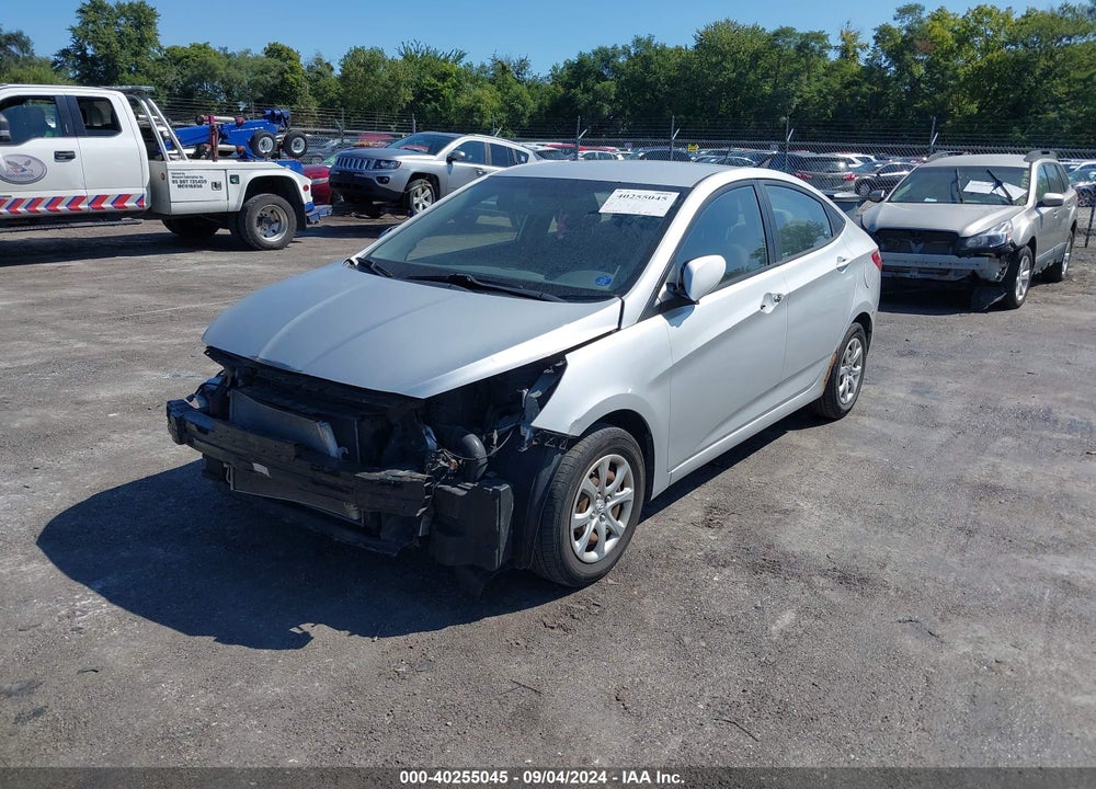 2013 HYUNDAI ACCENT GLS VIN: KMHCT4AE0DU334691