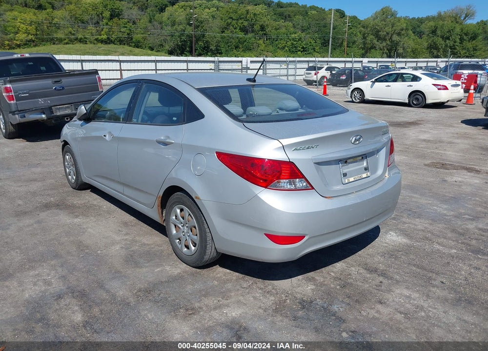 2013 HYUNDAI ACCENT GLS VIN: KMHCT4AE0DU334691