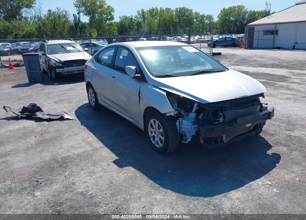 2013 HYUNDAI ACCENT GLS VIN: KMHCT4AE0DU334691