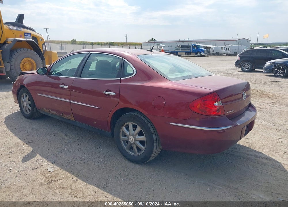 2009 BUICK LACROSSE CX VIN: 2G4WC582991136886