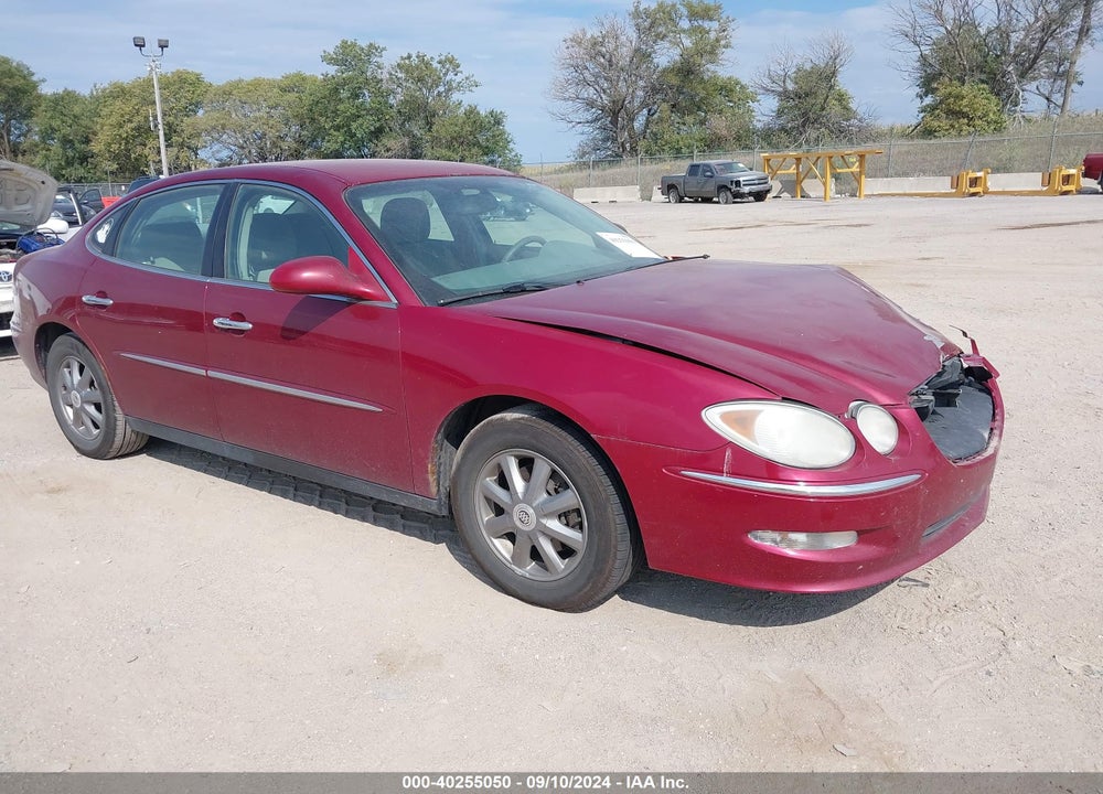 2009 BUICK LACROSSE CX VIN: 2G4WC582991136886