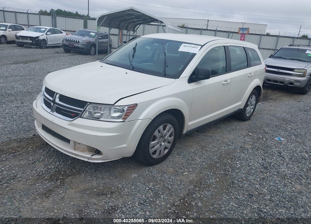 2014 DODGE JOURNEY AMERICAN VALUE PKG VIN: 3C4PDCAB3ET197566