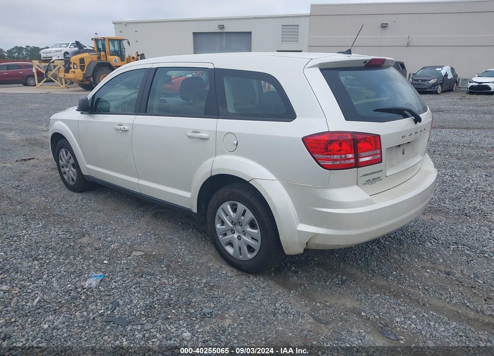 2014 DODGE JOURNEY AMERICAN VALUE PKG VIN: 3C4PDCAB3ET197566