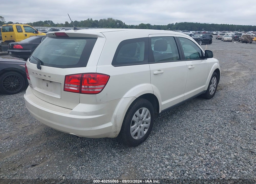 2014 DODGE JOURNEY AMERICAN VALUE PKG VIN: 3C4PDCAB3ET197566