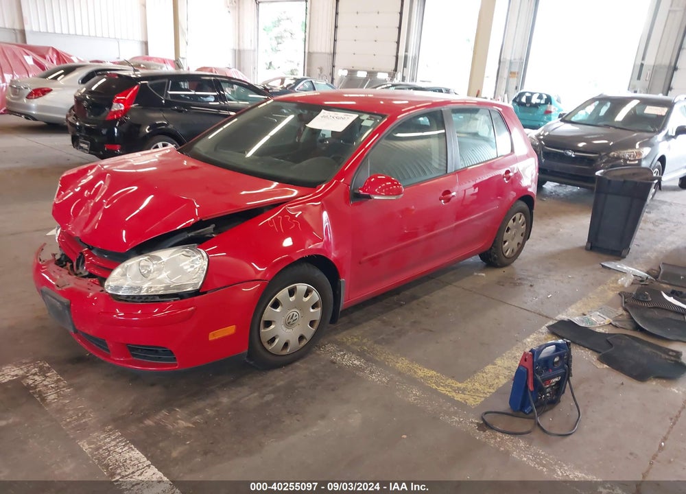 2009 VOLKSWAGEN RABBIT S VIN: WVWDB71KX9W091776