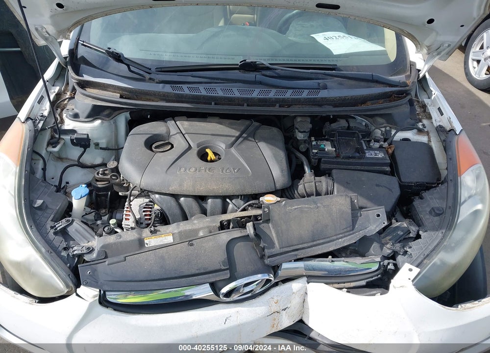 2011 HYUNDAI ELANTRA GLS VIN: 5NPDH4AE6BH027236