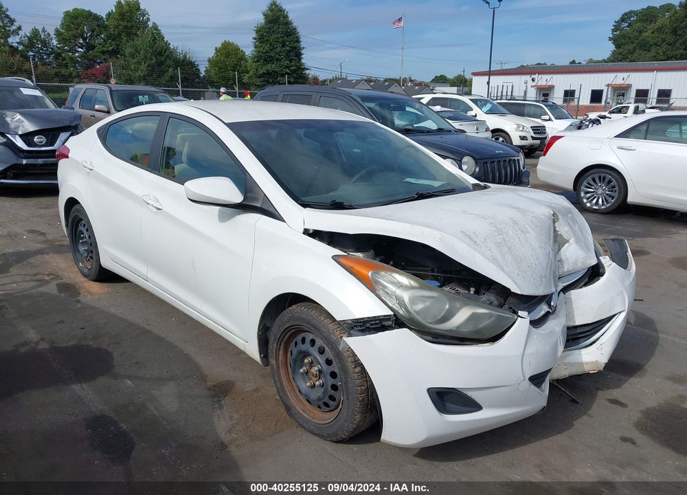 2011 HYUNDAI ELANTRA GLS VIN: 5NPDH4AE6BH027236