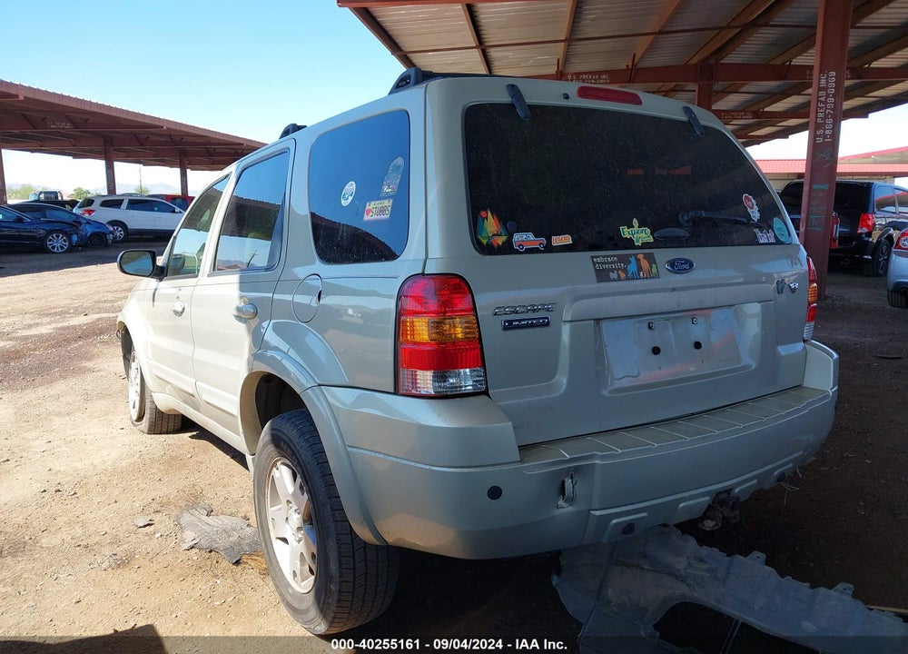 2005 FORD ESCAPE LIMITED VIN: 1FMCU94125KD99588