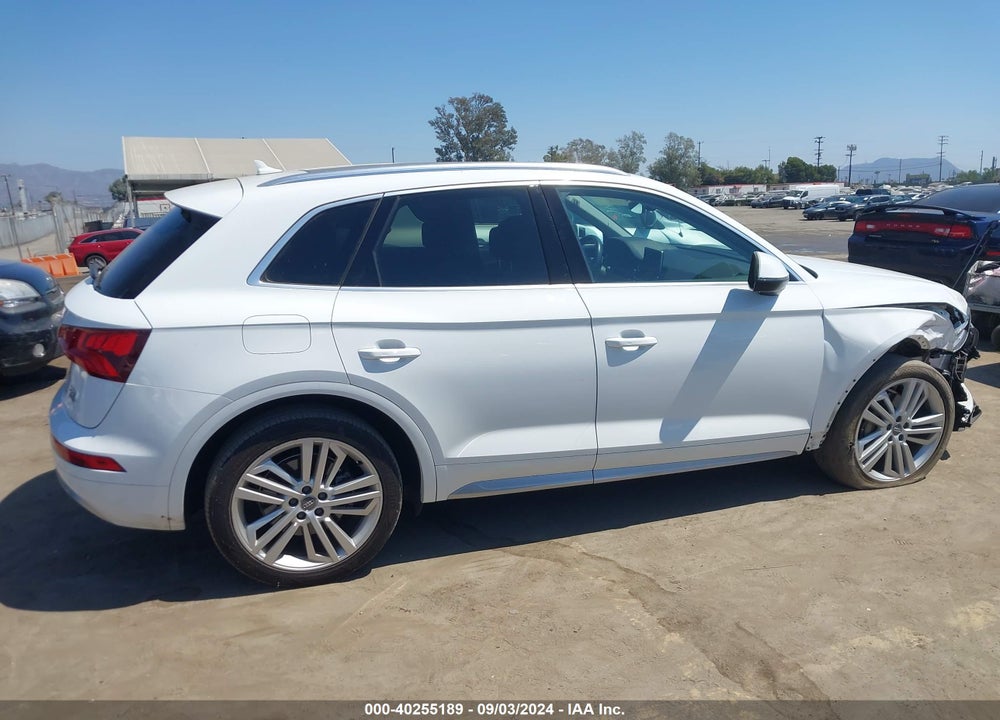 2018 AUDI Q5 2.0T PREMIUM/2.0T TECH PREMIUM VIN: WA1BNAFY4J2003030