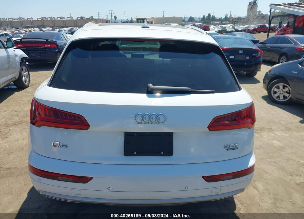 2018 AUDI Q5 2.0T PREMIUM/2.0T TECH PREMIUM VIN: WA1BNAFY4J2003030