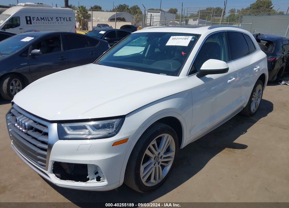 2018 AUDI Q5 2.0T PREMIUM/2.0T TECH PREMIUM VIN: WA1BNAFY4J2003030