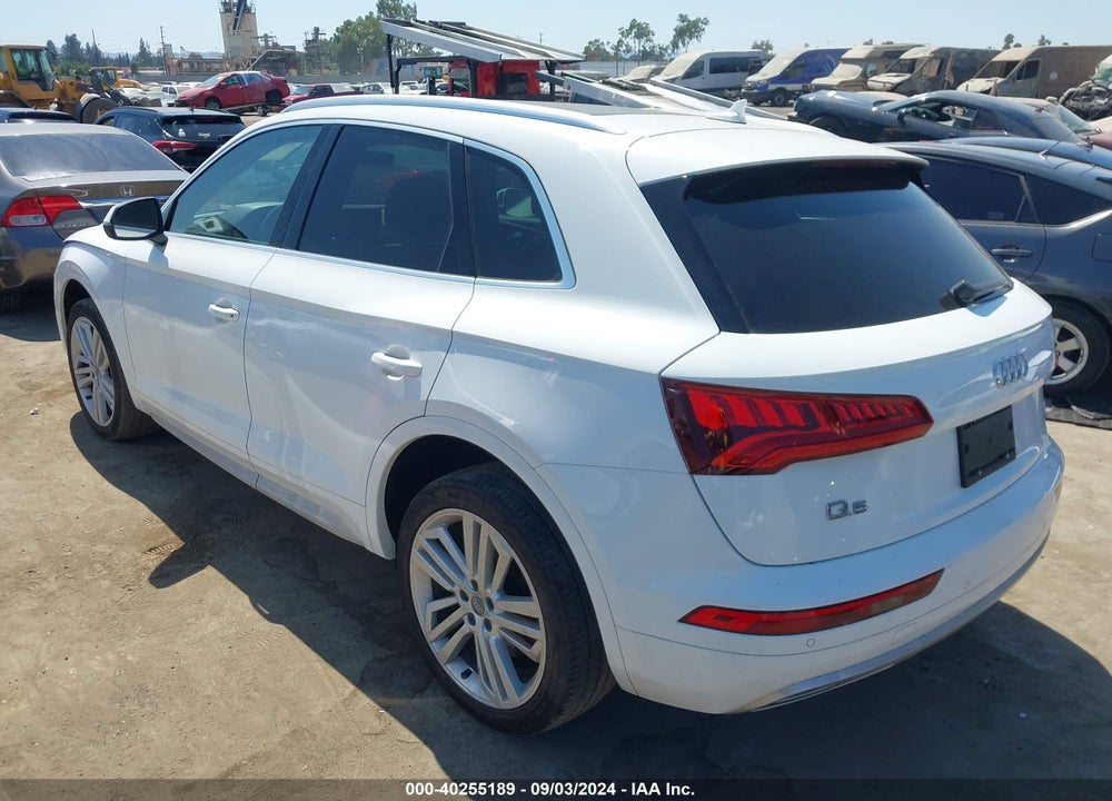 2018 AUDI Q5 2.0T PREMIUM/2.0T TECH PREMIUM VIN: WA1BNAFY4J2003030