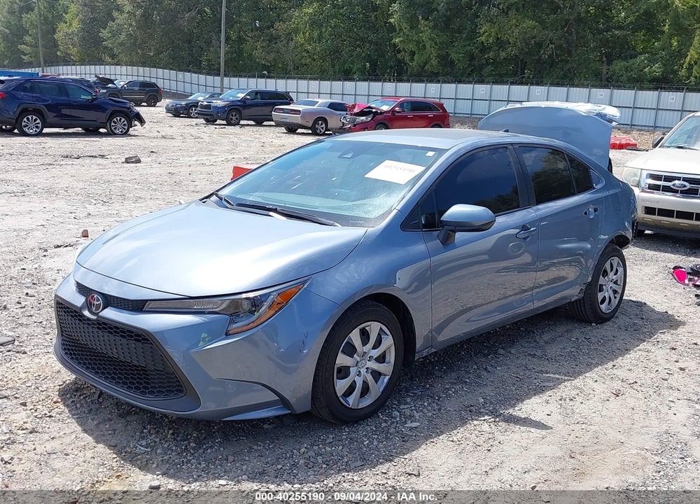 2022 TOYOTA COROLLA LE VIN: 5YFEPMAEXNP373837