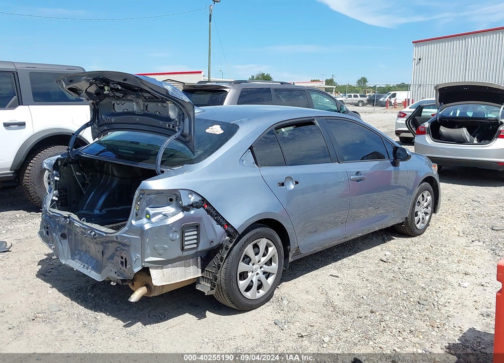 2022 TOYOTA COROLLA LE VIN: 5YFEPMAEXNP373837