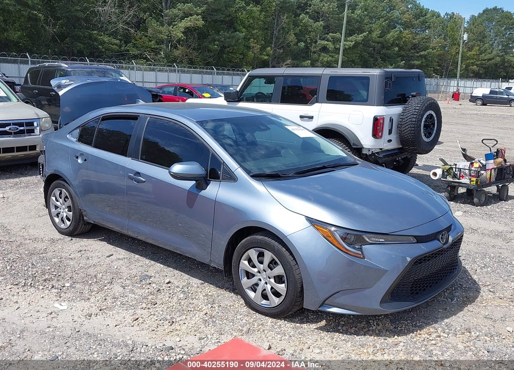 2022 TOYOTA COROLLA LE VIN: 5YFEPMAEXNP373837