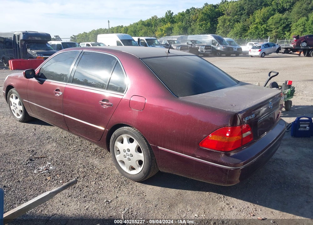 2003 LEXUS LS 430 VIN: JTHBN30F130101714