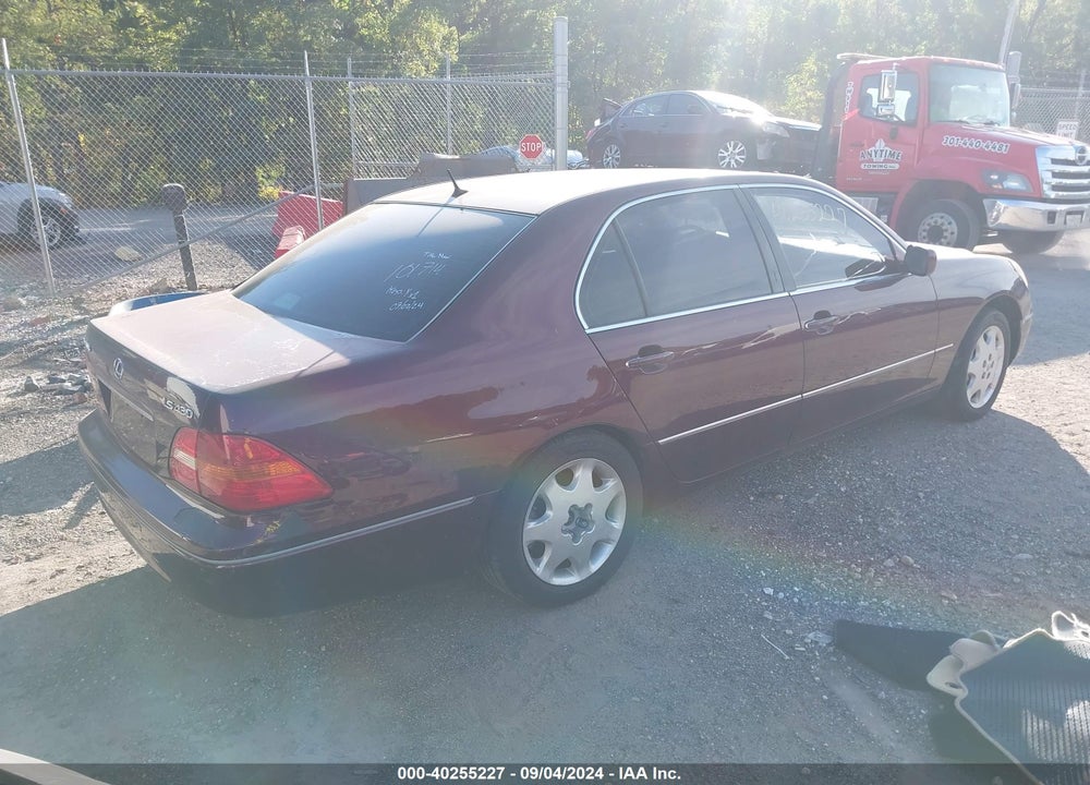 2003 LEXUS LS 430 VIN: JTHBN30F130101714