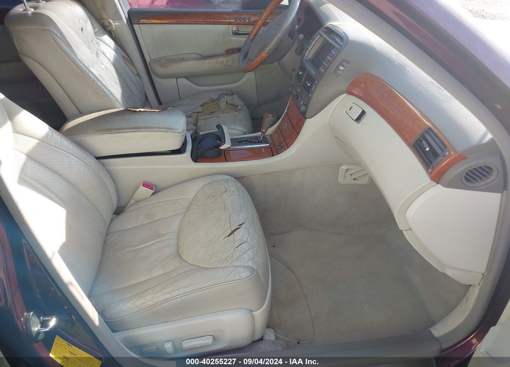 2003 LEXUS LS 430 VIN: JTHBN30F130101714
