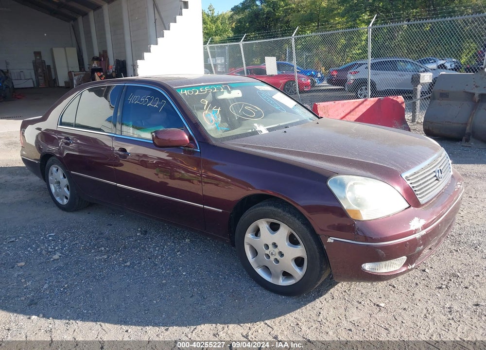 2003 LEXUS LS 430 VIN: JTHBN30F130101714