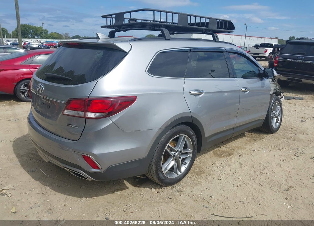 2017 HYUNDAI SANTA FE SE ULTIMATE VIN: KM8SRDHF2HU222635