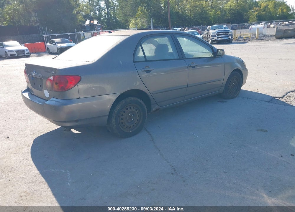 2003 TOYOTA COROLLA LE VIN: 2T1BR38E13C098627