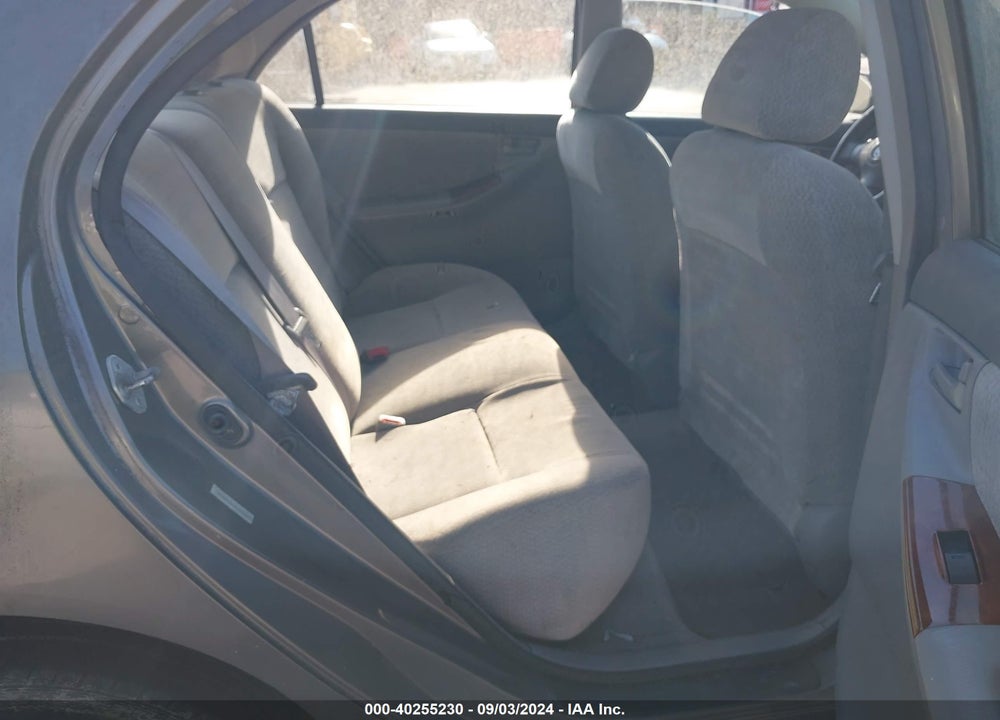 2003 TOYOTA COROLLA LE VIN: 2T1BR38E13C098627