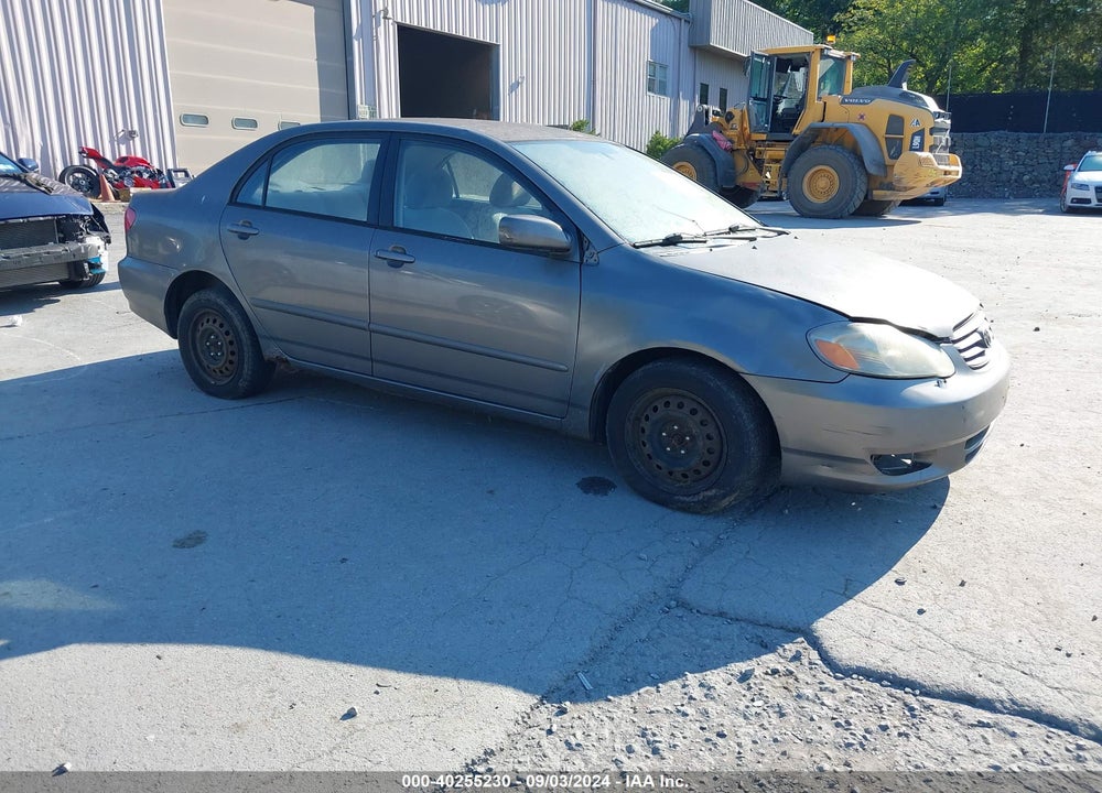2003 TOYOTA COROLLA LE VIN: 2T1BR38E13C098627
