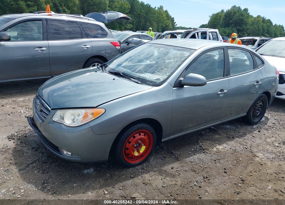 2009 HYUNDAI ELANTRA GLS VIN: KMHDU46D09U783037