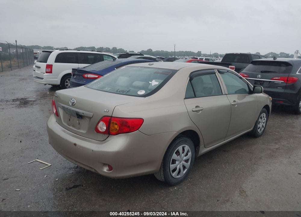 2009 TOYOTA COROLLA LE VIN: 1NXBU40E39Z062526
