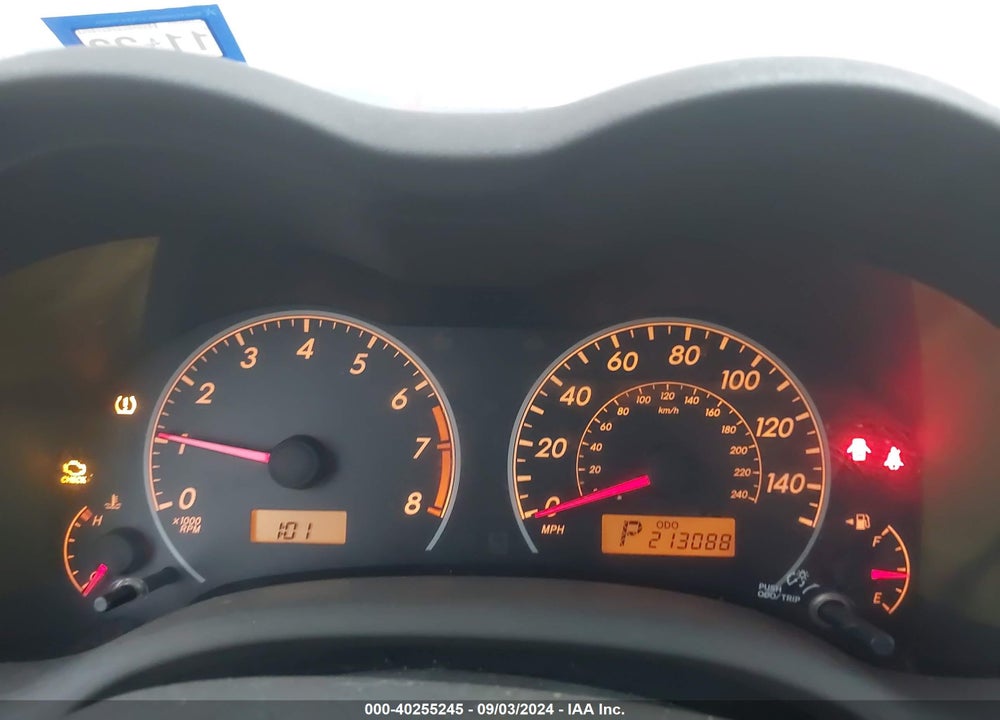 2009 TOYOTA COROLLA LE VIN: 1NXBU40E39Z062526