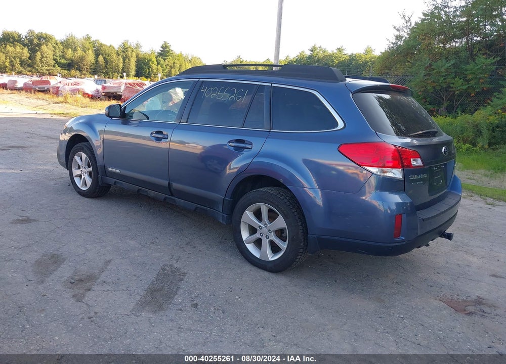 2013 SUBARU OUTBACK 2.5I PREMIUM VIN: 4S4BRBGC9D3311386