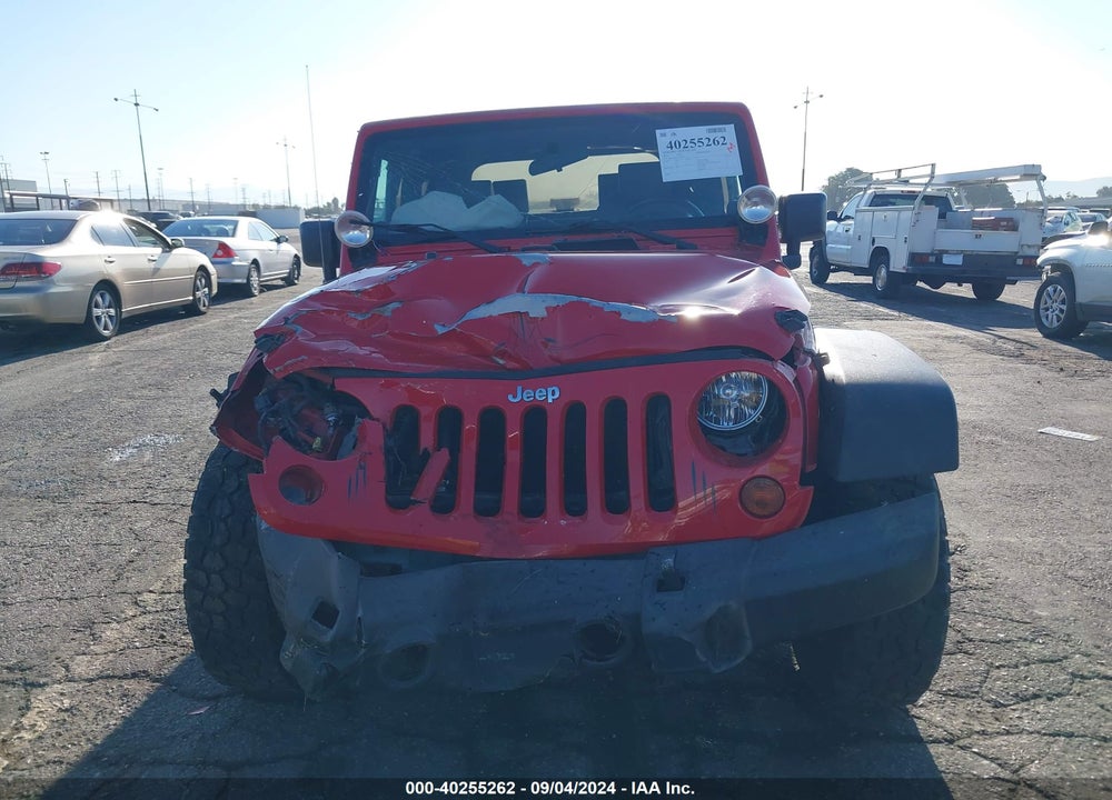 2010 JEEP WRANGLER RUBICON VIN: 1J4BA6D10AL136053