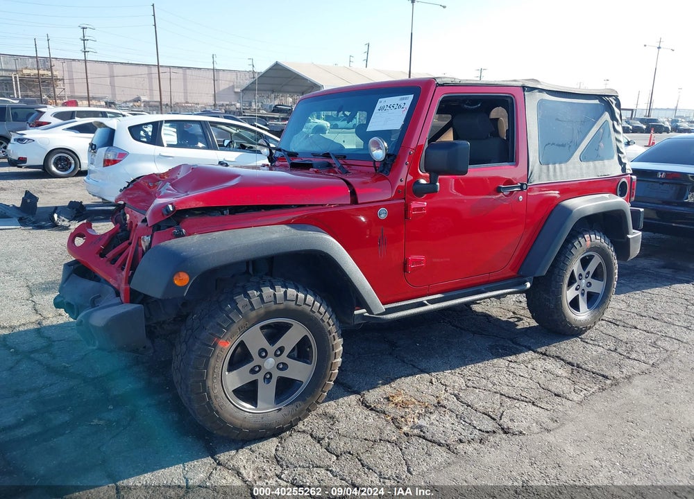 2010 JEEP WRANGLER RUBICON VIN: 1J4BA6D10AL136053