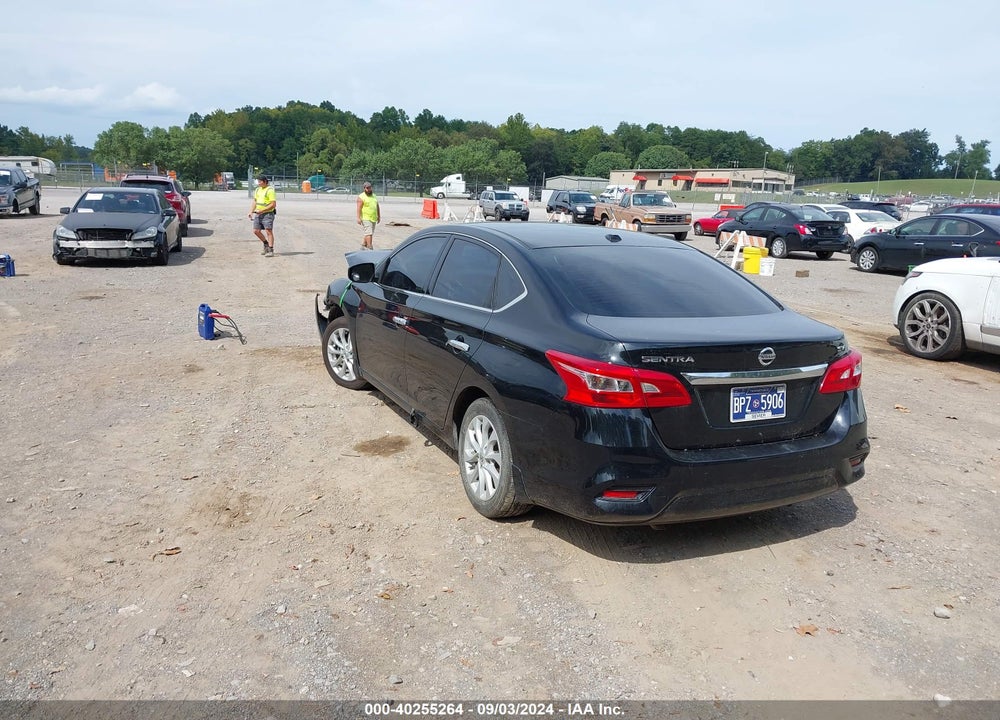 2017 NISSAN SENTRA SV VIN: 3N1AB7AP3HY252395