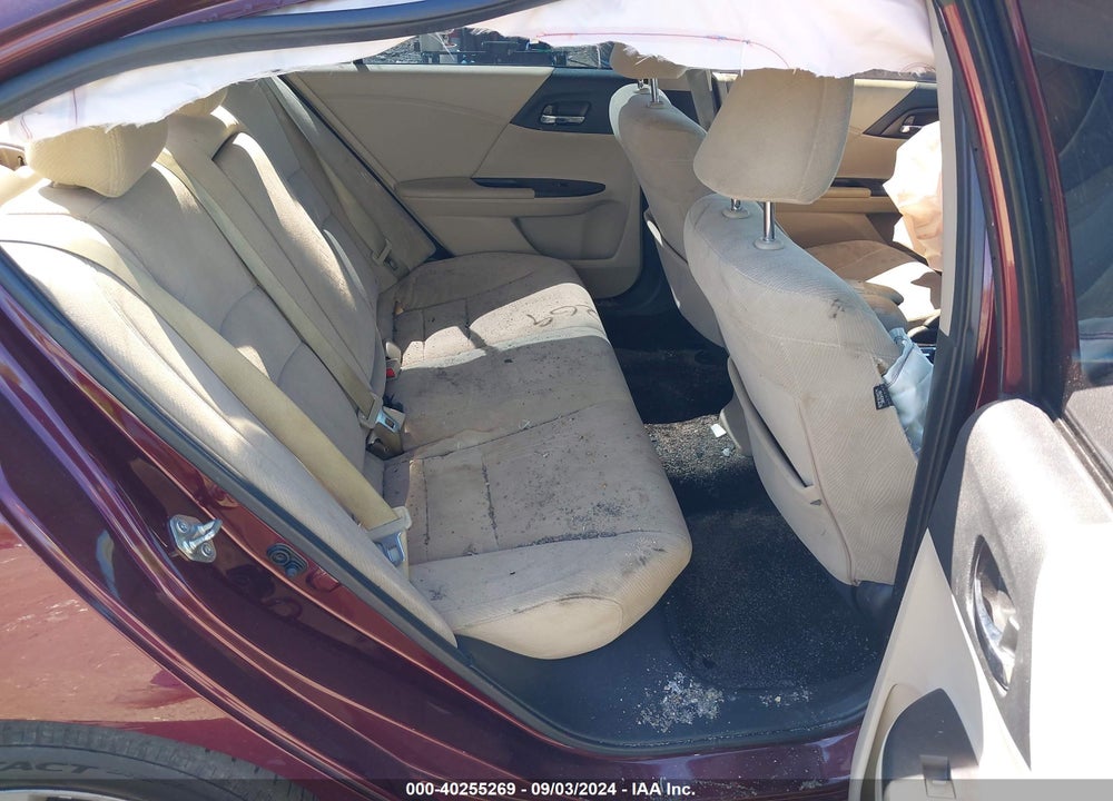 2015 HONDA ACCORD EX VIN: 1HGCR2F70FA016979